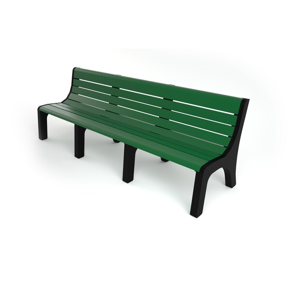 Green 8' Newport Bench